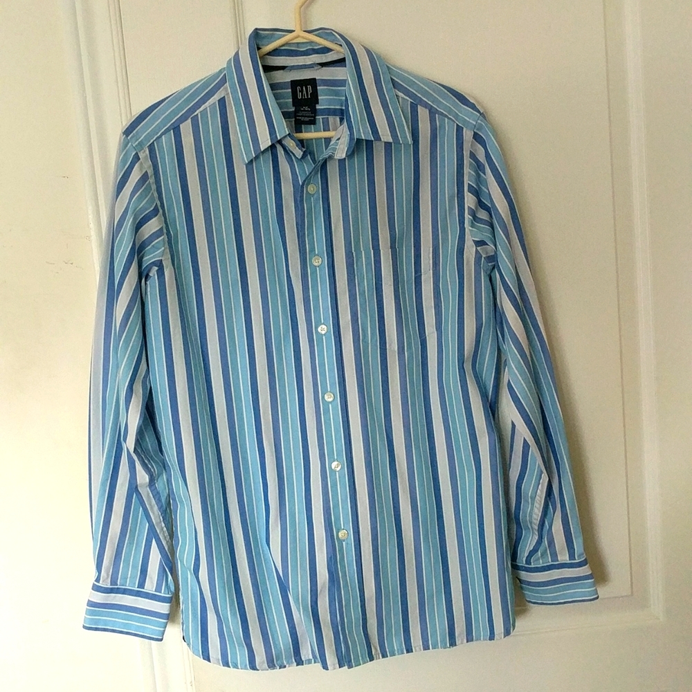 GAP Mens Shirt, Classic, 100% Cotton